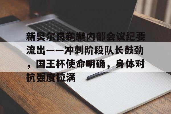 爱游戏娱乐-新奥尔良鹈鹕内部会议纪要流出——冲刺阶段队长鼓劲，国王杯使命明确，身体对抗强度拉满的简单介绍